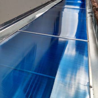Comprar o produto de Cobertura em Policarbonato Azul: Durabilidade e Estilo em Avaré em Reparos em Avaré, SP por Solutudo