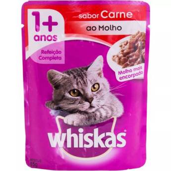 Comprar o produto de Wiskas sache em Ração para Gatos em Mineiros, GO por Solutudo