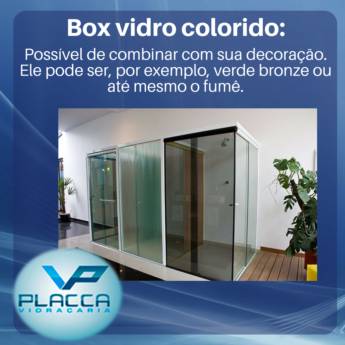 Comprar o produto de Box Vidro Colorido em Vidros em Lençóis Paulista, SP por Solutudo
