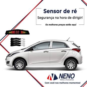 Comprar o produto de Sensor de Ré em Sensores de Estacionamento em Lençóis Paulista, SP por Solutudo