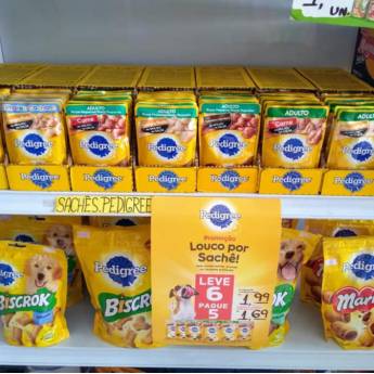 Comprar o produto de Sachês de Biscoitos - Pedgree em Ração para Cachorros em Lençóis Paulista, SP por Solutudo
