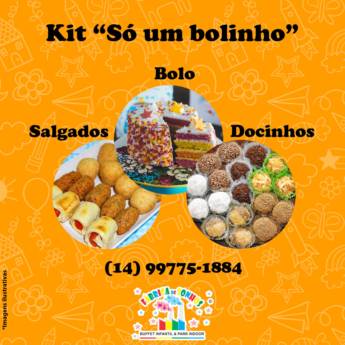 Comprar o produto de Kit - Só um bolinho em Festas e Eventos em Santa Cruz do Rio Pardo, SP por Solutudo