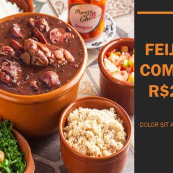Comprar o produto de Feijoada Completa em Restaurantes em Santa Cruz do Rio Pardo, SP por Solutudo