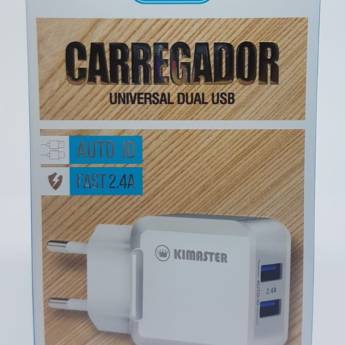 Comprar o produto de Fonte usb Kimaster T0350X em Adaptadores USB pela empresa Infozcell Assistencia Técnica Conserto de Celular - Shopping Jl  em Foz do Iguaçu, PR por Solutudo