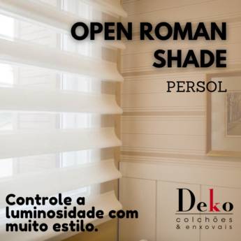 Comprar o produto de Persiana Open Roman Shade em Persianas em Bauru, SP por Solutudo