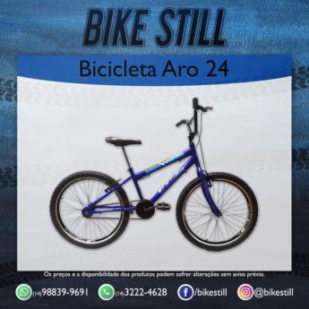 Comprar o produto de Bicicleta aro 24' em Bicicletas Infantis em Bauru, SP por Solutudo