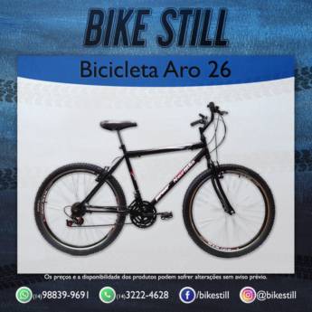 Comprar o produto de Bicicleta aro 26' em Bicicletas Adultos em Bauru, SP por Solutudo