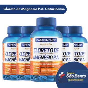 Comprar o produto de Cloreto de Magnésio P.A. Catarinense  em Energéticos em Mineiros, GO por Solutudo