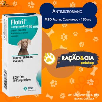 Comprar o produto de Antimicrobiano MSD Flotril Comprimido - 150 mg em Medicamentos em Assis, SP por Solutudo