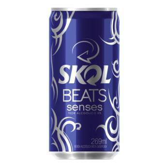 Comprar o produto de Skol beats 269ml Unidade R$35,00 azul - Caixa com 8 R$35,00 em Cervejas em Brasília, DF por Solutudo