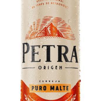 Comprar o produto de Petra 350ml unidade R$3,50 - Caixa com 12 R$32,00 em Cervejas em Brasília, DF por Solutudo
