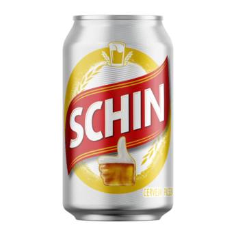 Comprar o produto de Nova Schin 350ml unidade R$2,50  - Caixa com 12 R$24,00 em Cervejas em Brasília, DF por Solutudo