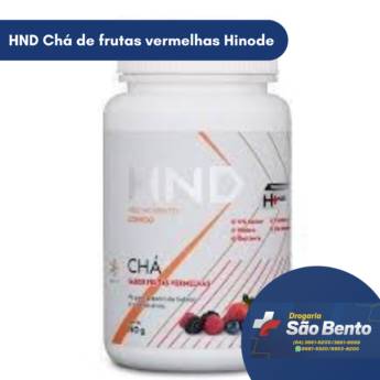 Comprar o produto de HND Chá de frutas vermelhas Hinode em Suplementos em Mineiros, GO por Solutudo