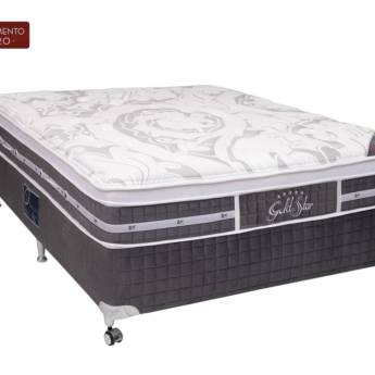 Comprar o produto de Super Luxo Látex Grand Plush Plus em Colchões com Cama Box em Bauru, SP por Solutudo