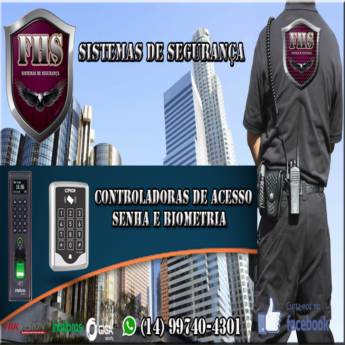 Comprar o produto de Controladoras de Acesso senha e biometria em Outras Fechaduras em Botucatu, SP por Solutudo