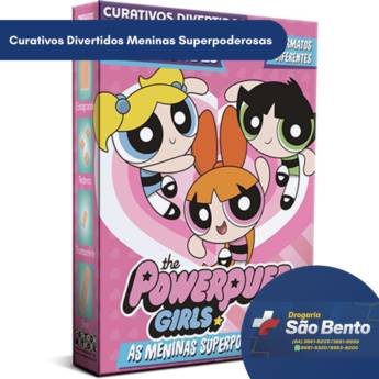 Comprar o produto de Curativos Divertidos Meninas Superpoderosas em Saúde em Mineiros, GO por Solutudo