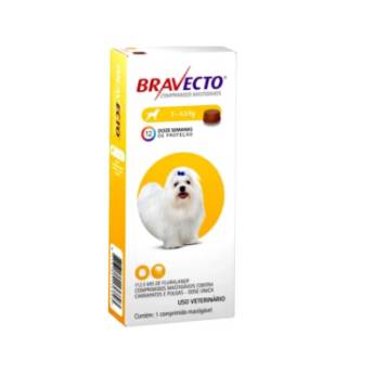 Comprar o produto de Bravecto 112,5 mg até 4,5 Kg em Farmácias Veterinárias em Bauru, SP por Solutudo