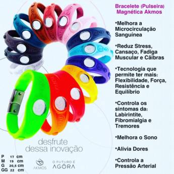 Comprar o produto de Bracelet Akfit em Cosméticos e Cuidado Pessoal em Joinville, SC por Solutudo
