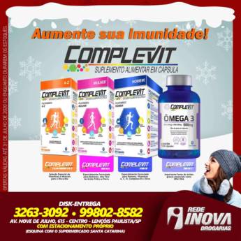Comprar o produto de Linha Complevit em Suplementos Alimentares em Lençóis Paulista, SP por Solutudo