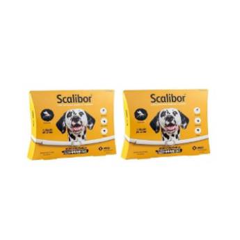 Comprar o produto de Coleira Scalibor 65 Cm Kit Com 2 Unidades Msd Leishmaniose em Pet Shop em Bauru, SP por Solutudo