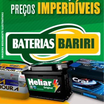 Comprar o produto de Super Promoção!!! Preços Imperdíveis!!! em Baterias em Bariri, SP por Solutudo