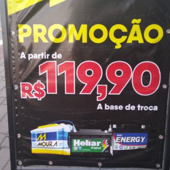 Comprar o produto de Promoção de Baterias a partir de R$119,90 a base de troca em Baterias em Poá, SP por Solutudo