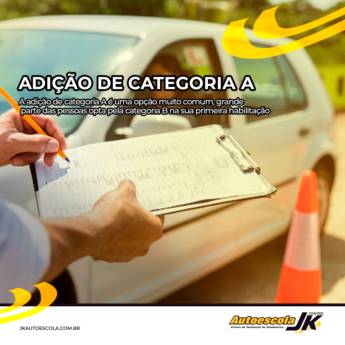 Comprar o produto de Adição de Categoria  em Outros Serviços pela empresa Auto Escola JK - Três Lagoas em Foz do Iguaçu, PR por Solutudo