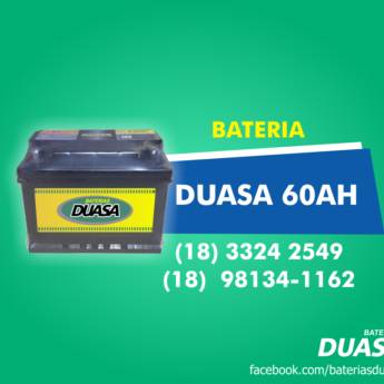 Comprar o produto de Baterias Duasa 60AH em Baterias em Assis, SP por Solutudo