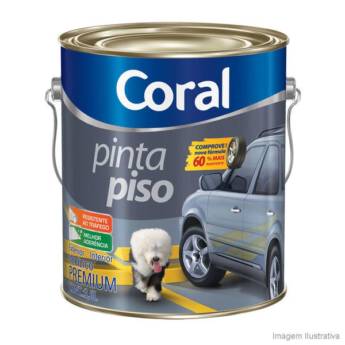 Comprar o produto de Coral Pinta Piso em Tintas Acrílicas pela empresa Central Tintas em Foz do Iguaçu, PR por Solutudo