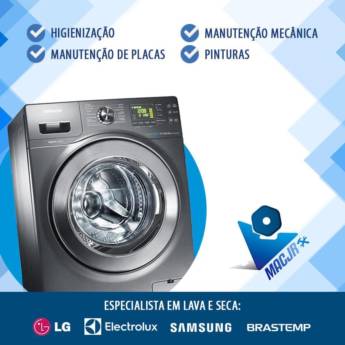Comprar o produto de Higienização em Lava e Seca em Assistência Técnica para Eletrônicos - Eletrodomésticos em Curitiba, PR por Solutudo