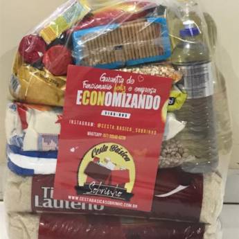 Comprar o produto de Cesta Básica P em Cestas Básicas em Campo Grande, MS por Solutudo