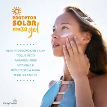 Comprar produto Protetor Solar FPS 30 Gel em Protetor Solar pela empresa Saluspharma em São Manuel, SP