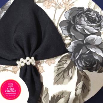 Comprar o produto de Sousplat em Panos de Cozinha pela empresa Lectícia de Santanna Darelli Leão - Pano de prato e Jogo Americano em Mineiros, GO por Solutudo