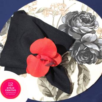 Comprar o produto de Sousplat em Panos de Cozinha pela empresa Lectícia de Santanna Darelli Leão - Pano de prato e Jogo Americano em Mineiros, GO por Solutudo