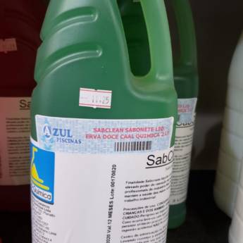 Comprar o produto de SabClean sabonete líquido erva doce CAAL QUÍMICA  2lt em Produtos de Limpeza em Araçatuba, SP por Solutudo