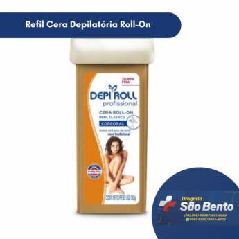 Comprar o produto de Refil Cera Depilatória Roll-On em Ceras Depilatórias em Mineiros, GO por Solutudo