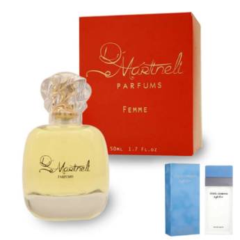 Comprar o produto de Perfume D&G Light Blue - Nº 10 | Referência olfativa do perfume original em Perfumes Femininos em Bauru, SP por Solutudo