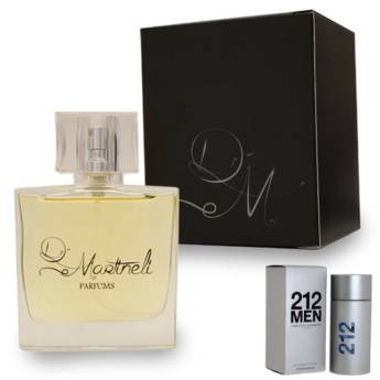 Comprar o produto de Perfume 212 MEN - Nº 01 | Referência olfativa do perfume original em Perfumes Masculinos em Bauru, SP por Solutudo