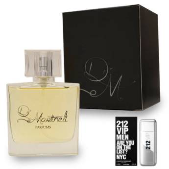 Comprar o produto de Perfume 212 VIP MEN- Nº 27 | Referência olfativa do perfume original em Perfumes Masculinos em Bauru, SP por Solutudo