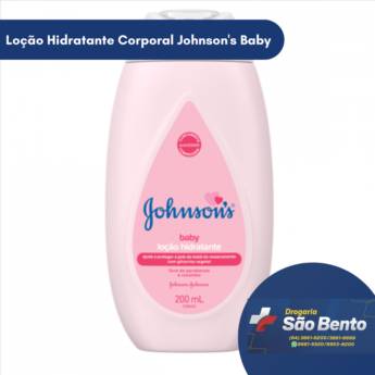 Comprar o produto de Loção Hidratante Corporal Johnson's Baby  em Hidratantes em Mineiros, GO por Solutudo