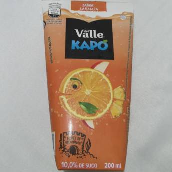 Comprar o produto de Kapo sabor laranja 200ml em Bebidas em Mogi das Cruzes, SP por Solutudo