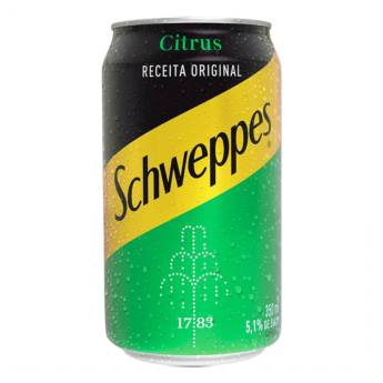 Comprar o produto de Schweppes citrus Original 350ml em Bebidas em Mogi das Cruzes, SP por Solutudo