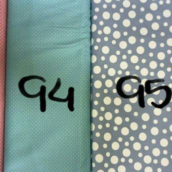 Comprar o produto de Tricoline Estampa Poa / Xadrez em Tecidos em Jundiaí, SP por Solutudo