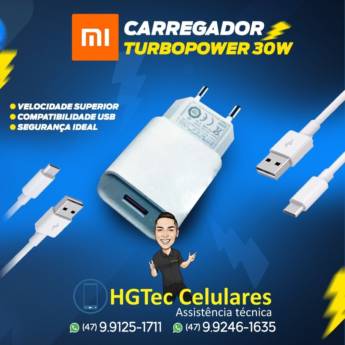 Comprar o produto de Carregador TurboPower 30W em Acessórios para Celulares em Joinville, SC por Solutudo