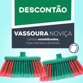 Comprar o produto de Vassoura Noviça em Higiene e Limpeza em Parauapebas, PA por Solutudo
