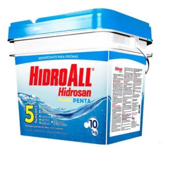 Comprar o produto de Cloro Hidrosan Penta Hidroall  em Produtos para Piscina em Araçatuba, SP por Solutudo