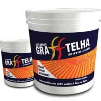 Comprar o produto de Grafftelha impermeabilizante em Impermeabilizantes pela empresa Central Tintas em Foz do Iguaçu, PR por Solutudo