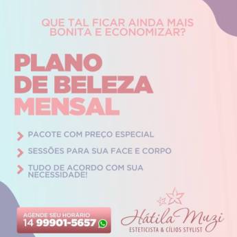 Comprar o produto de Plano de beleza Mensal em Clínicas de Estética e Beleza em Marília, SP por Solutudo