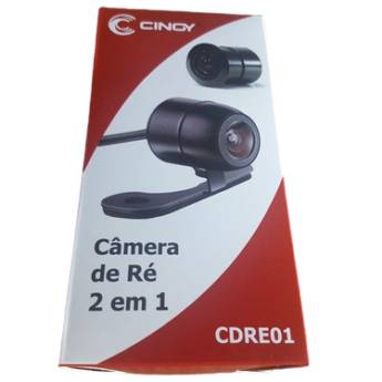 Comprar o produto de Câmera de ré CINOY 2 em 1 em Sensores de Estacionamento em Bauru, SP por Solutudo
