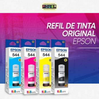 Comprar produto Refil original de tinta Epson em Refil pela empresa Power Cartuchos & Informática em Birigui, SP